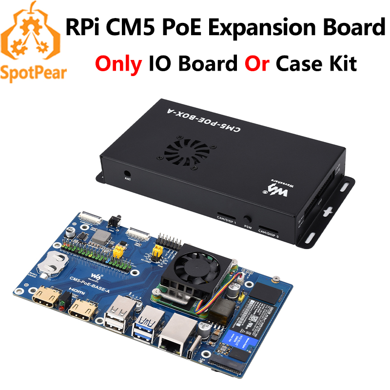 Deskpi Super6C - 라즈베리 파이 컴퓨트 모듈 5 PoE