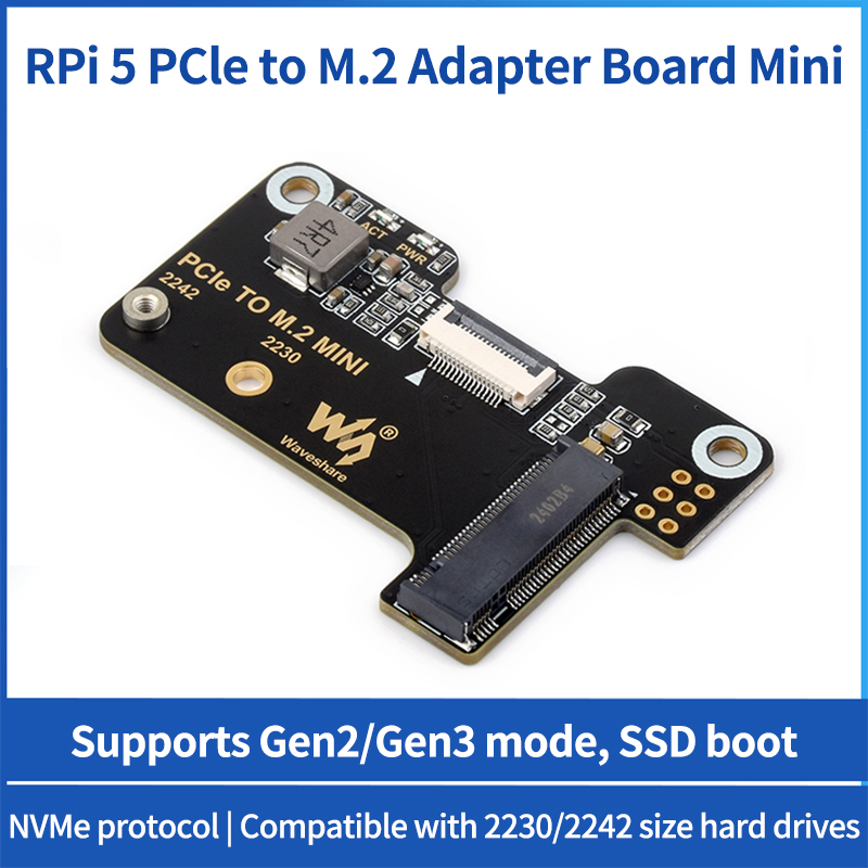 Turing Pi 2 - Raspberry Pi 5 PCIe-M.2 미니 어댑터는