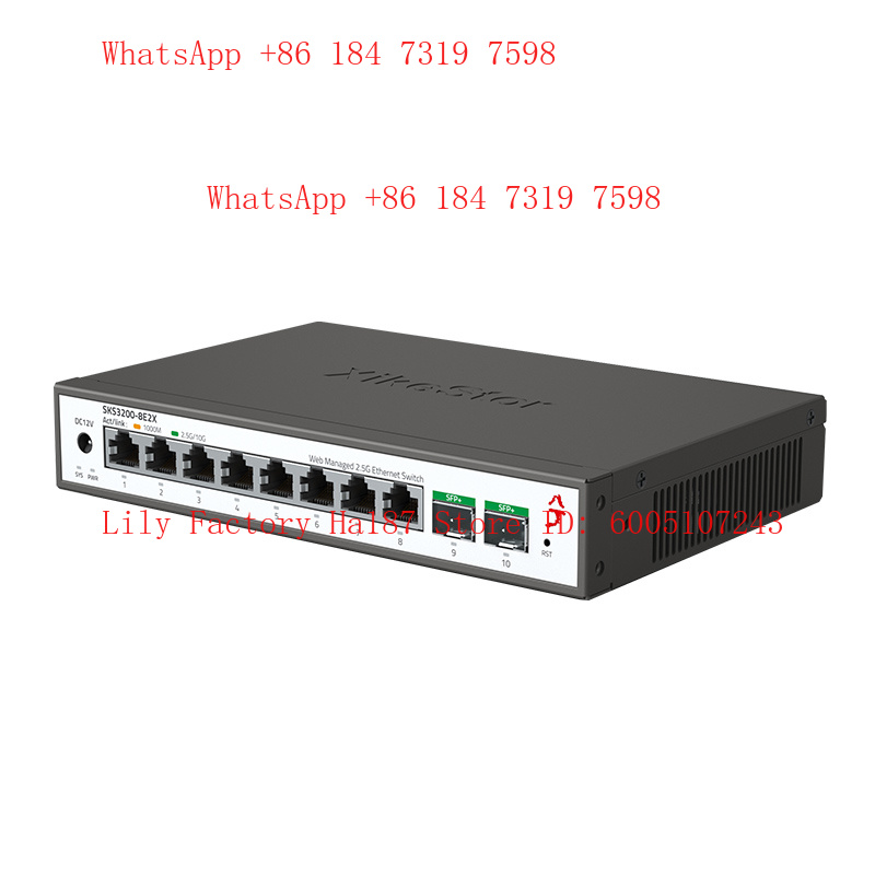 Sfp+ 10G Managed Switch 8 Port - XikeStor 8*2.5G RJ45 2*10G SFP+ 관리형