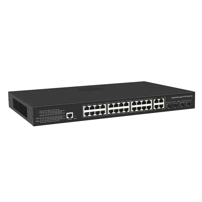 Sfp+ 10G Managed Switch 8 Port - 4개의 포트를 갖춘 풀 기가비트 L2
