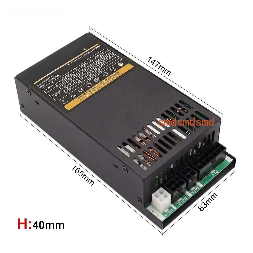 600W 모듈형 파워 서플라이 소형 1U 컴퓨터 PSU - Atx Power Supply 1U Flex 500W 리뷰 및 가격