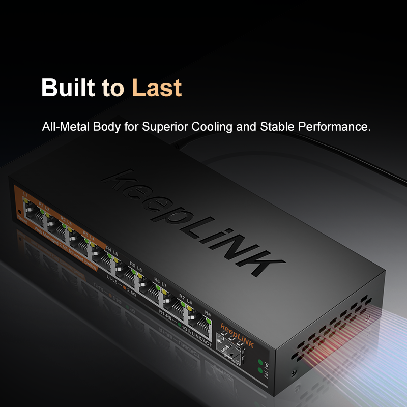 KeepLiNK 2.5Gb 관리형 스위치(8포트 2.5 - Sfp+ 10G Managed Switch 8 Port 리뷰 및 가격