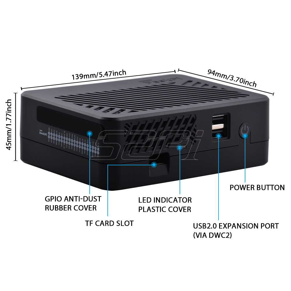 데스크파이 라이트 NAS 케이스, M.2 SATA SS - Deskpi Super6C 리뷰 및 가격