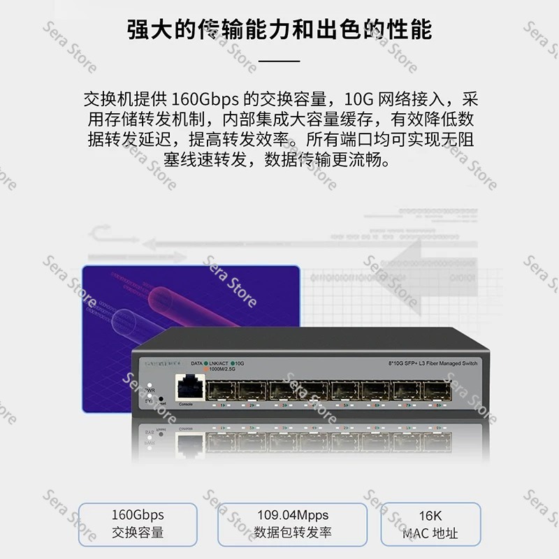 8포트 풀 10기가비트 이더넷 스위치 홈 서버 NAS  - Sfp+ 10G Managed Switch 8 Port 리뷰 및 가격