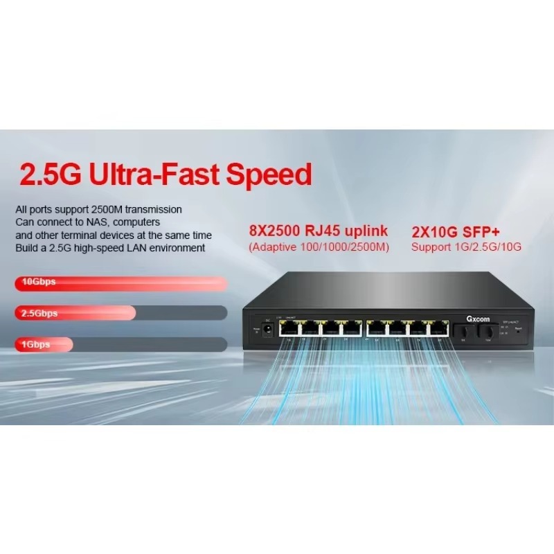 2.5G 스마트 웹 관리형 PoE 스위치, 8포트, I - Sfp+ 10G Managed Switch 8 Port 리뷰 및 가격