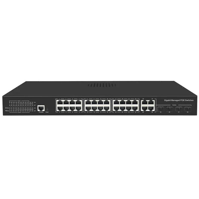 4개의 포트를 갖춘 풀 기가비트 L2 관리형 코어 이더 - Sfp+ 10G Managed Switch 8 Port 리뷰 및 가격