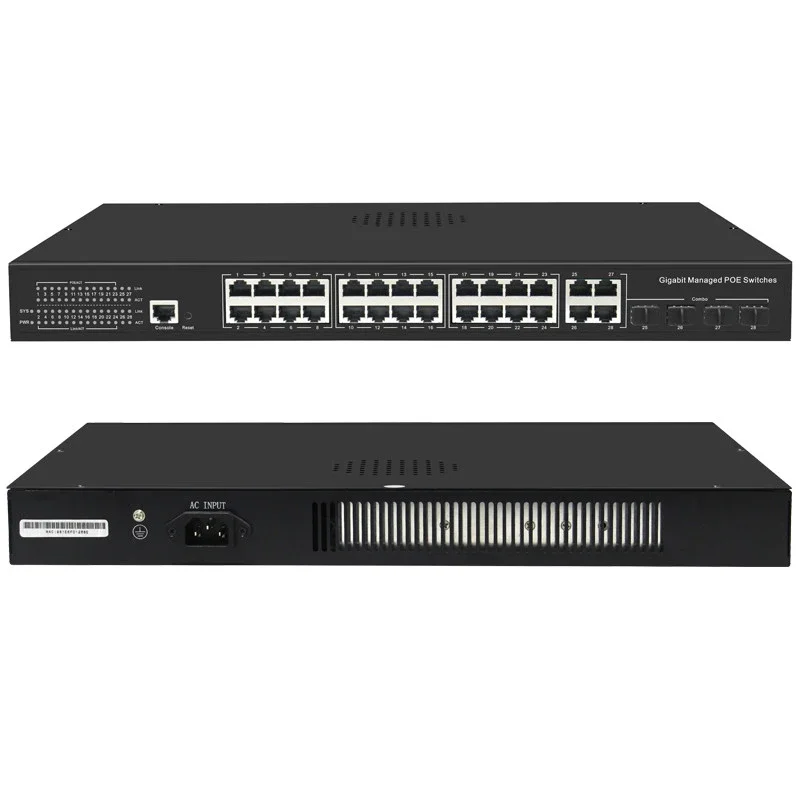 4개의 포트를 갖춘 풀 기가비트 L2 관리형 코어 이더 - Sfp+ 10G Managed Switch 8 Port 리뷰 및 가격