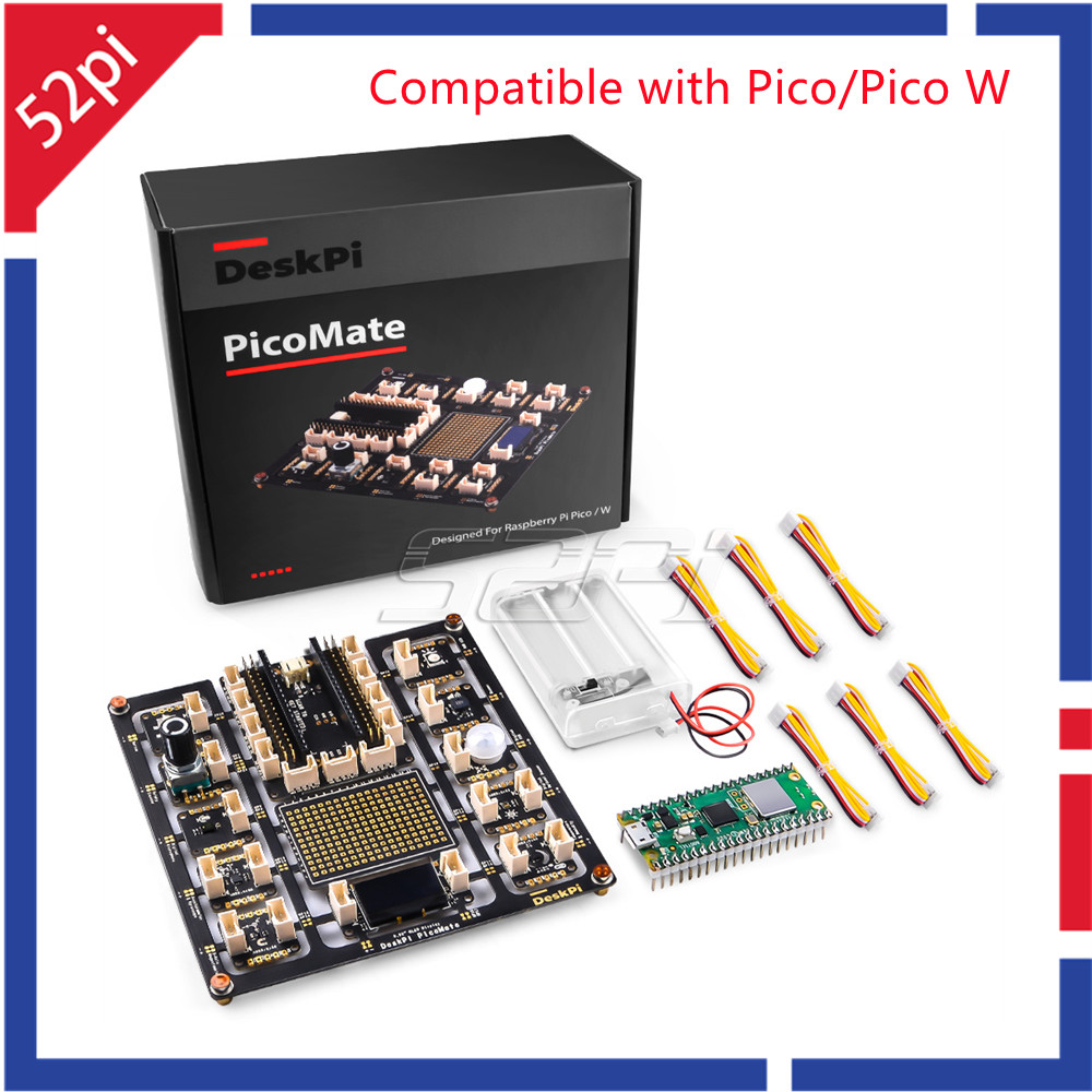 새로운! 52Pi DeskPi PicoMate V1.0 - Deskpi Super6C 리뷰 및 가격
